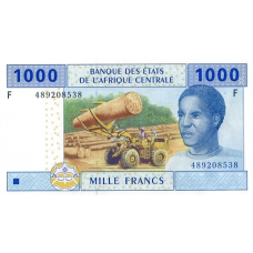 P507F Equatorial Guinea - 1000 Francs Year 2002
